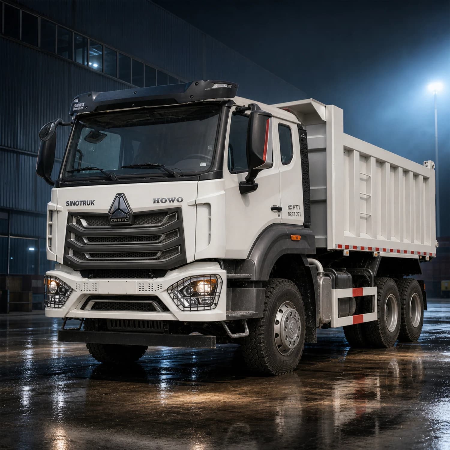 Refurbished HOWO NX 6x4 Heavy-Duty Dump Truck