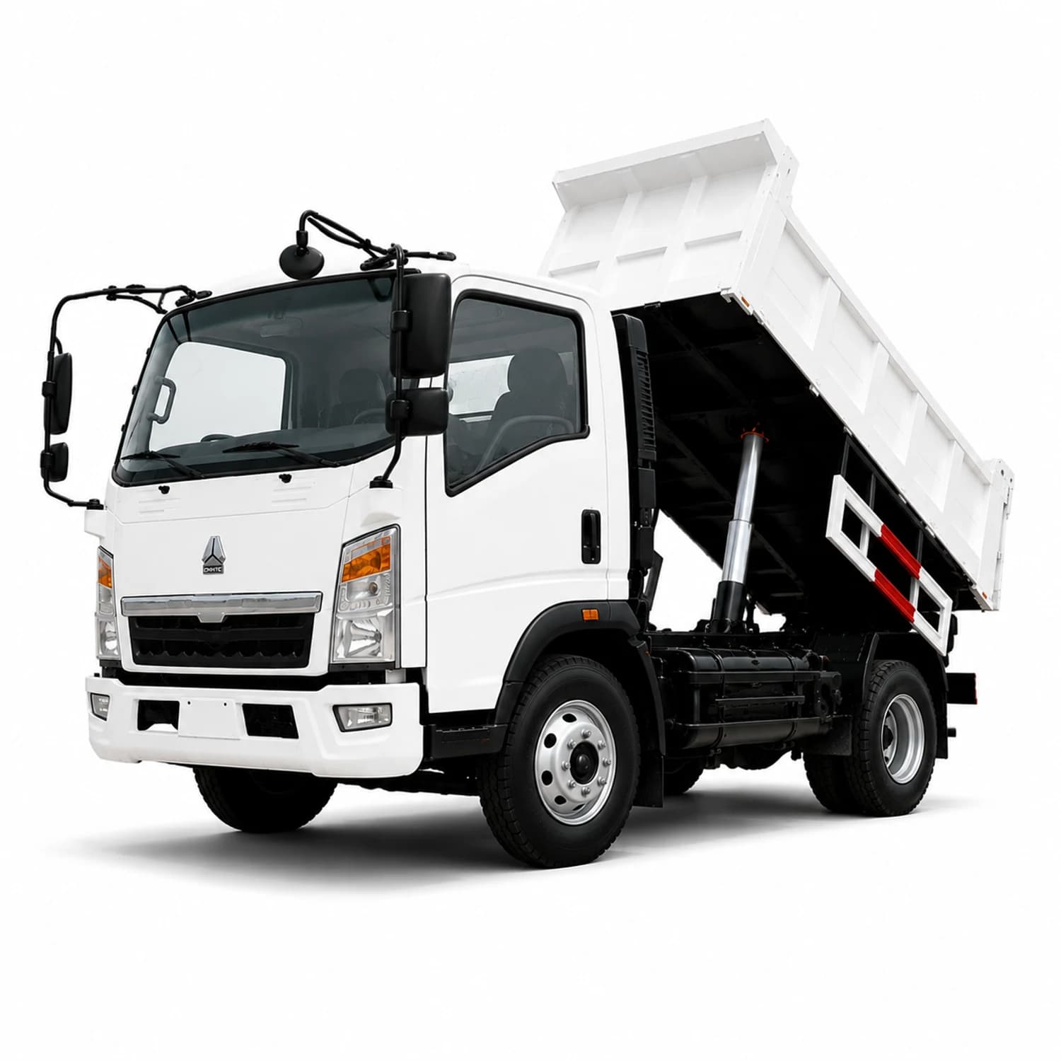 Used HOWO 4x2 5-Ton Light Dump Truck for Africa