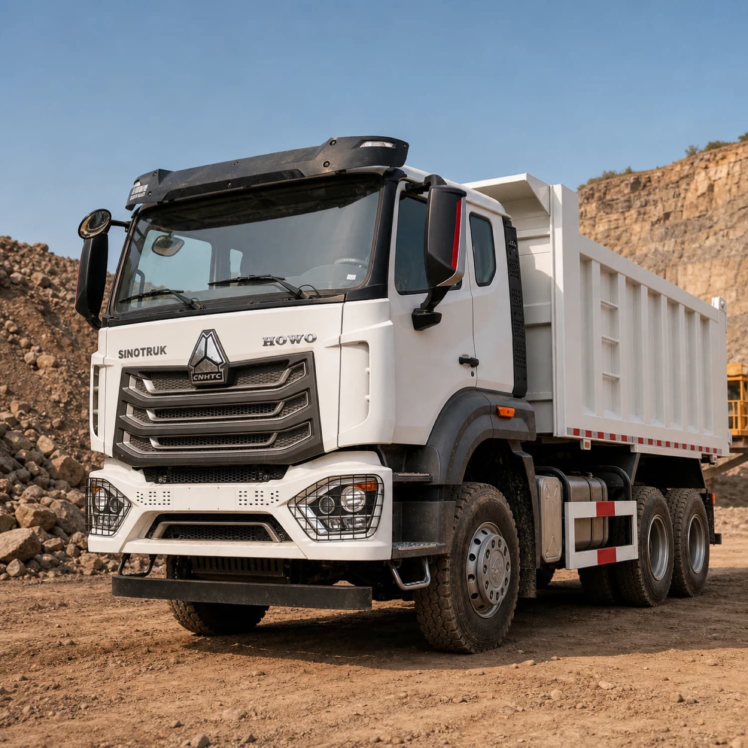 Used HOWO 6x4 Euro 2 Mining Dump Truck
