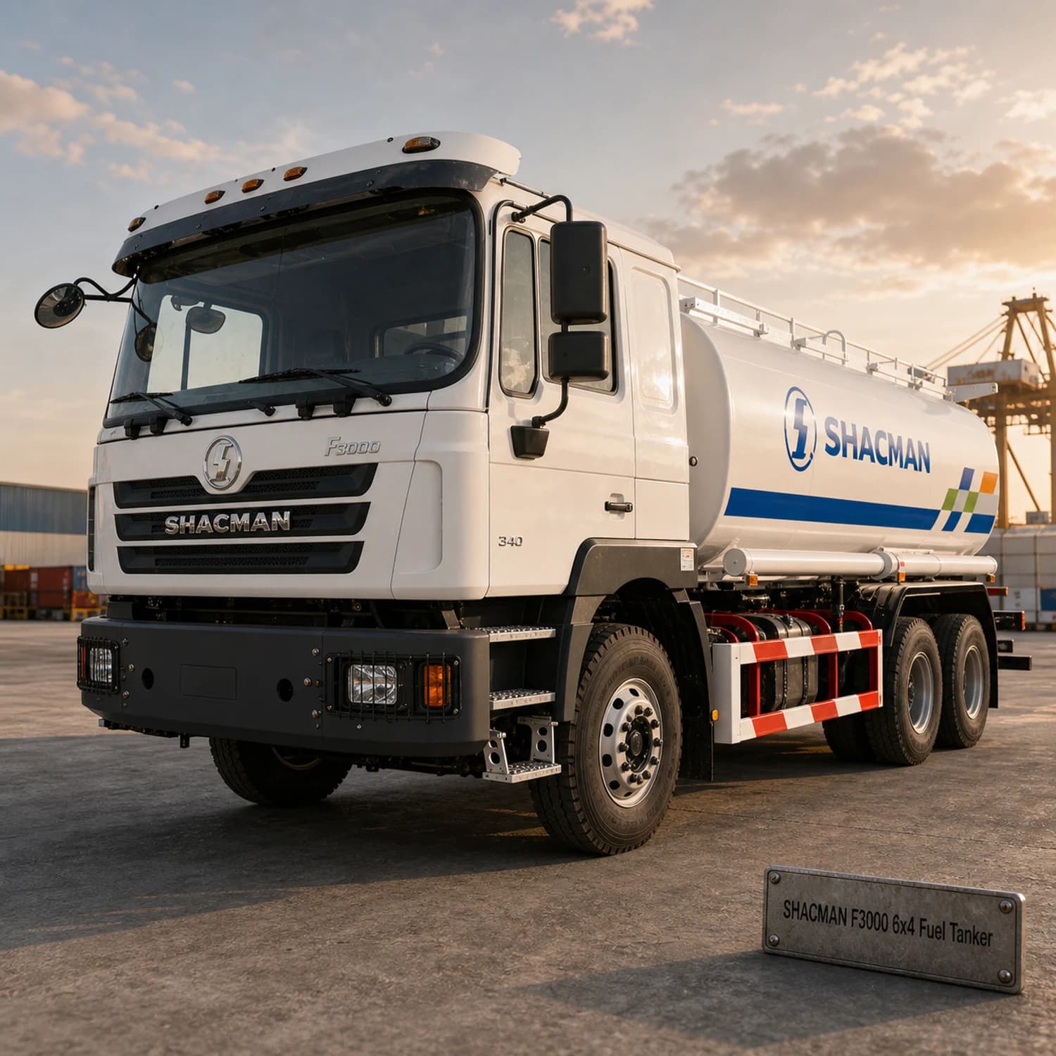 Used SHACMAN F3000 6x4 15,000L Oil Tank Truck